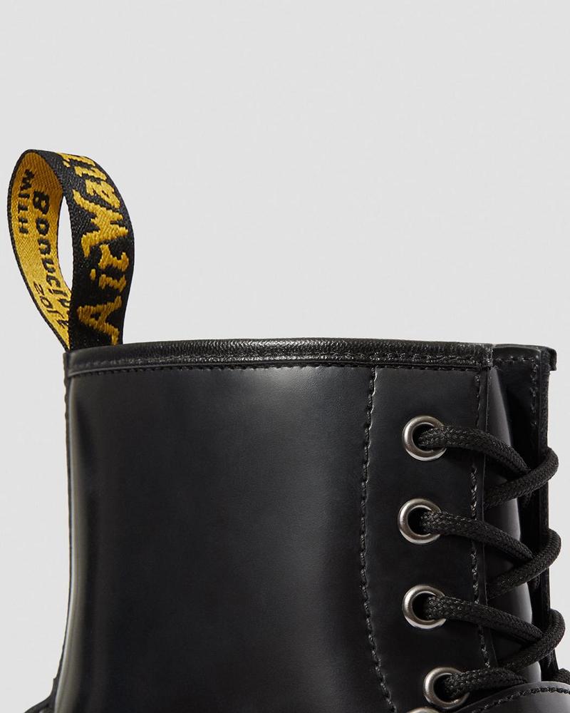 Dr Martens 1460 Harness Lær Snørestøvletter Dame Svarte | Norge 608EBC